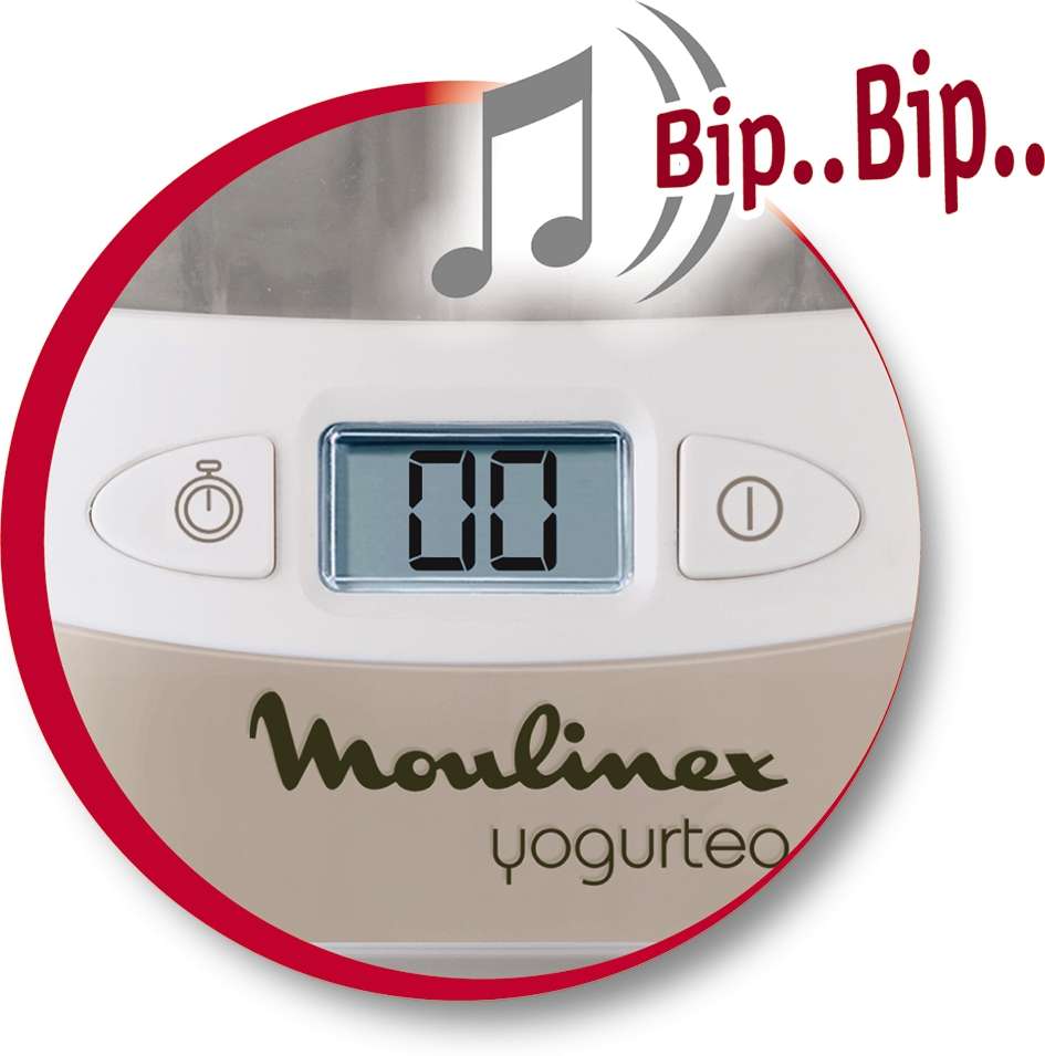 Thumbnail 5 de Moulinex YG231 yogurtera programable 7x160 ml 😊
