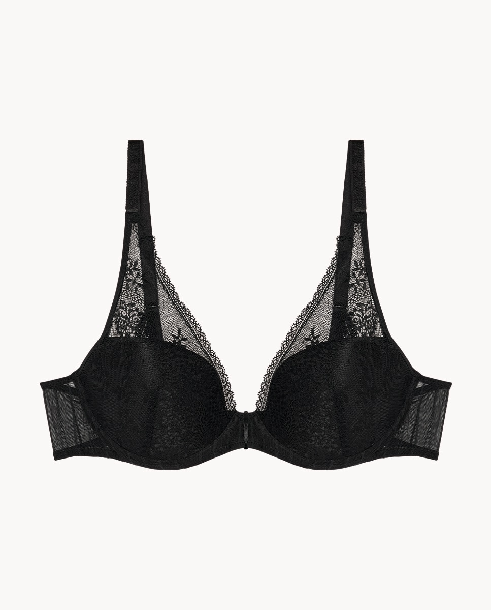 Sujetador de capacidad preformado con aros Maddie - Passionata - Negro Negro-3