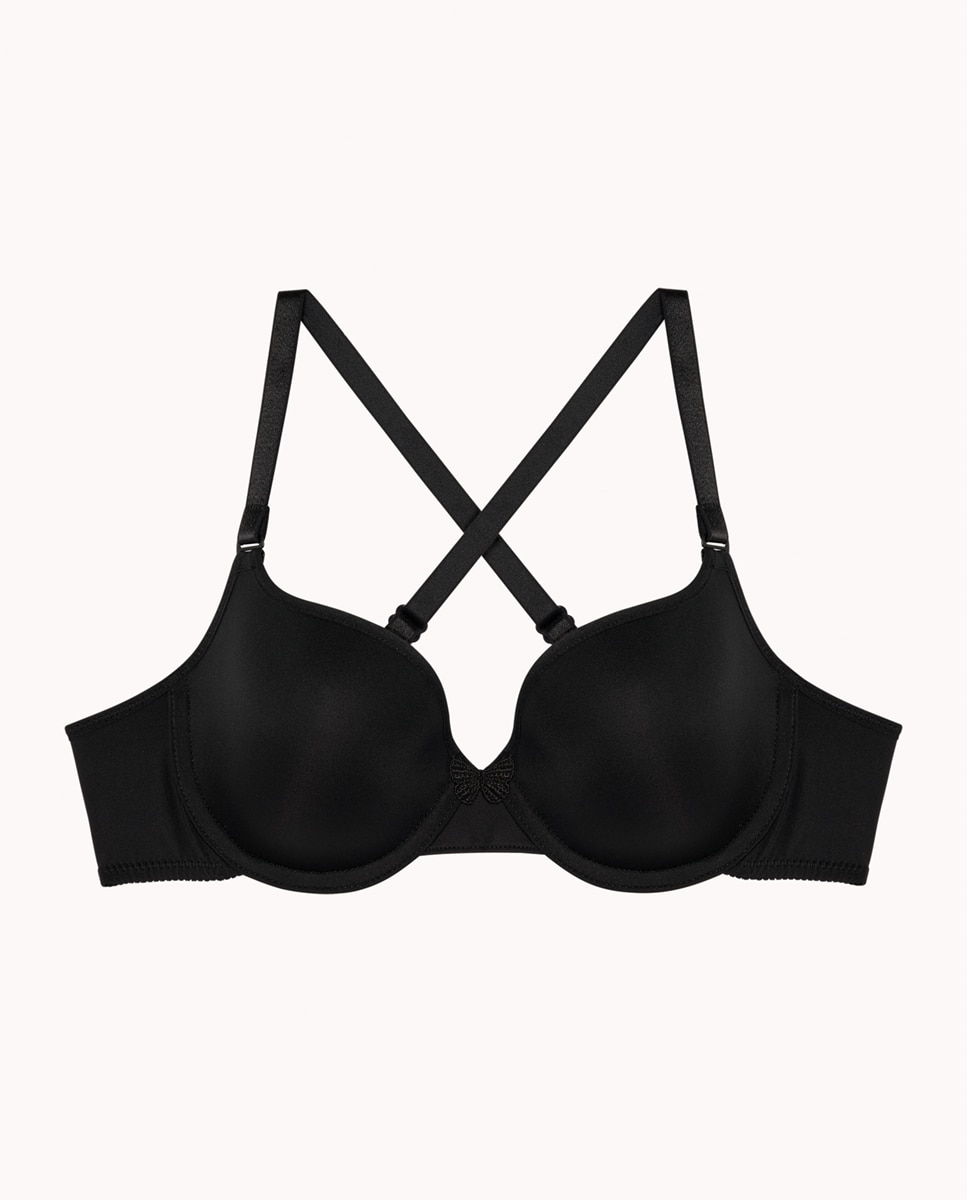Sujetador preformado con aros multiposición Miss Joy - Passionata - Negro Negro-3