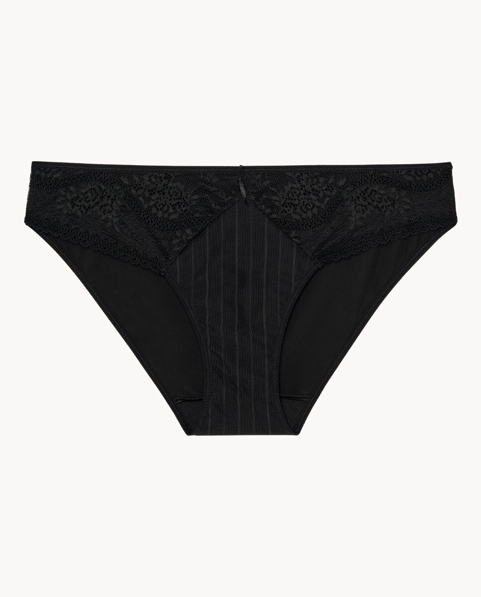 Braga de tul y encaje Maddie - Passionata - Negro Negro-3