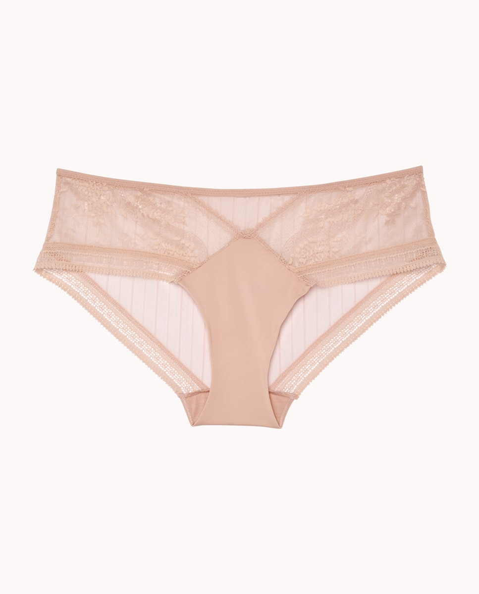 Culotte con encaje y tul Maddie - Passionata - Beige Beige-3