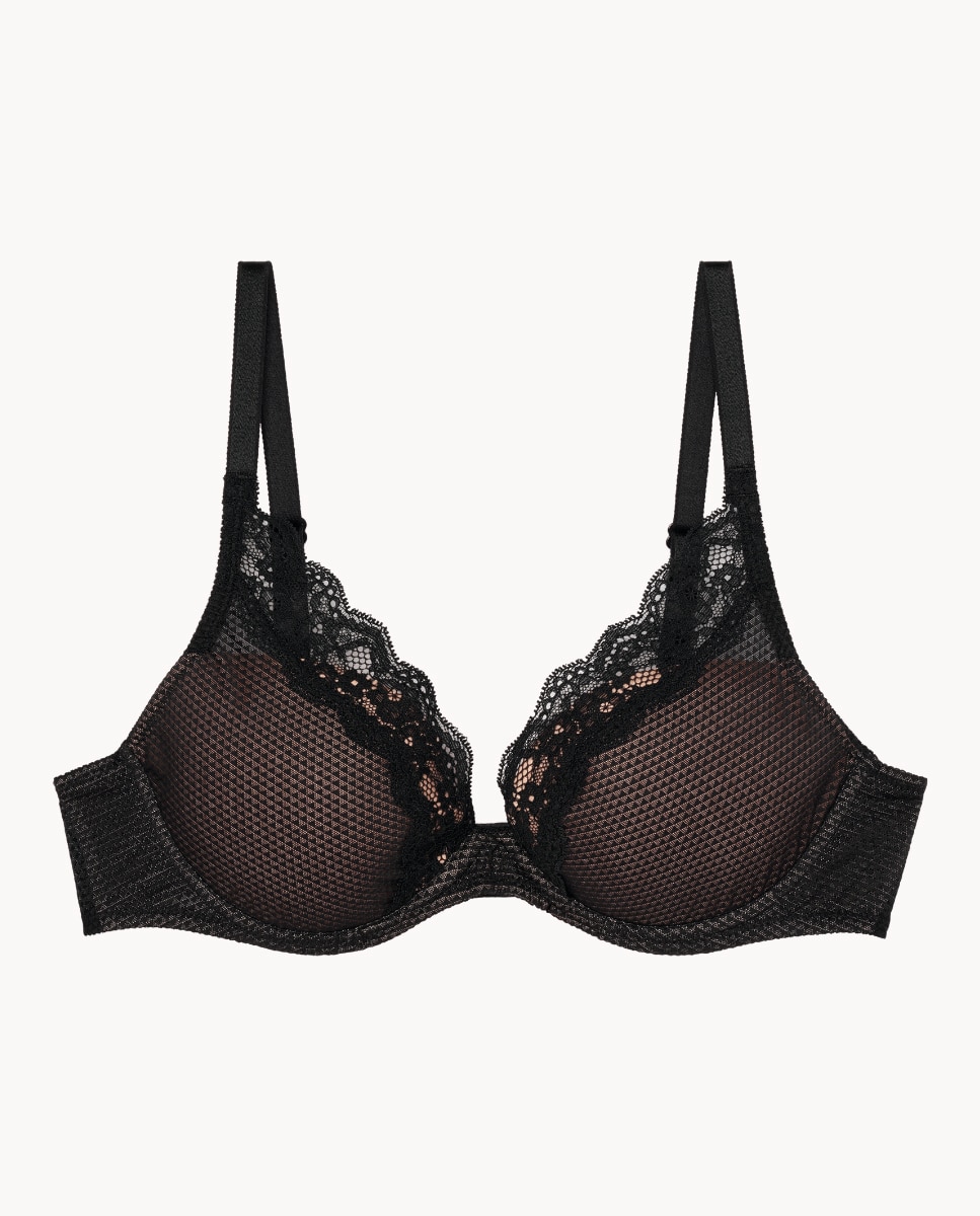 Sujetador de capacidad preformado con aros Brooklyn - Passionata - Negro Negro-3