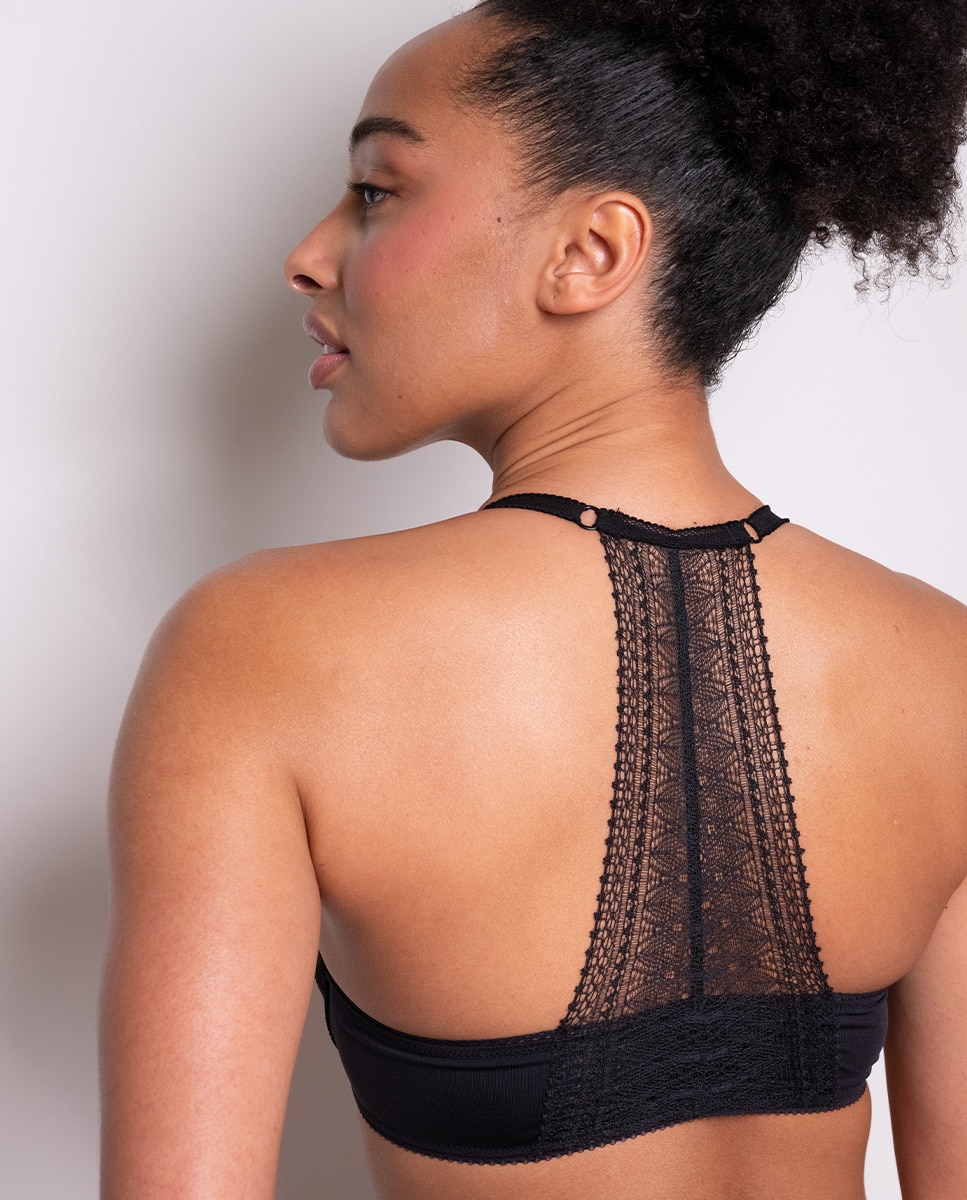 Sujetador push up con aros Leila - Passionata - Negro Negro-2