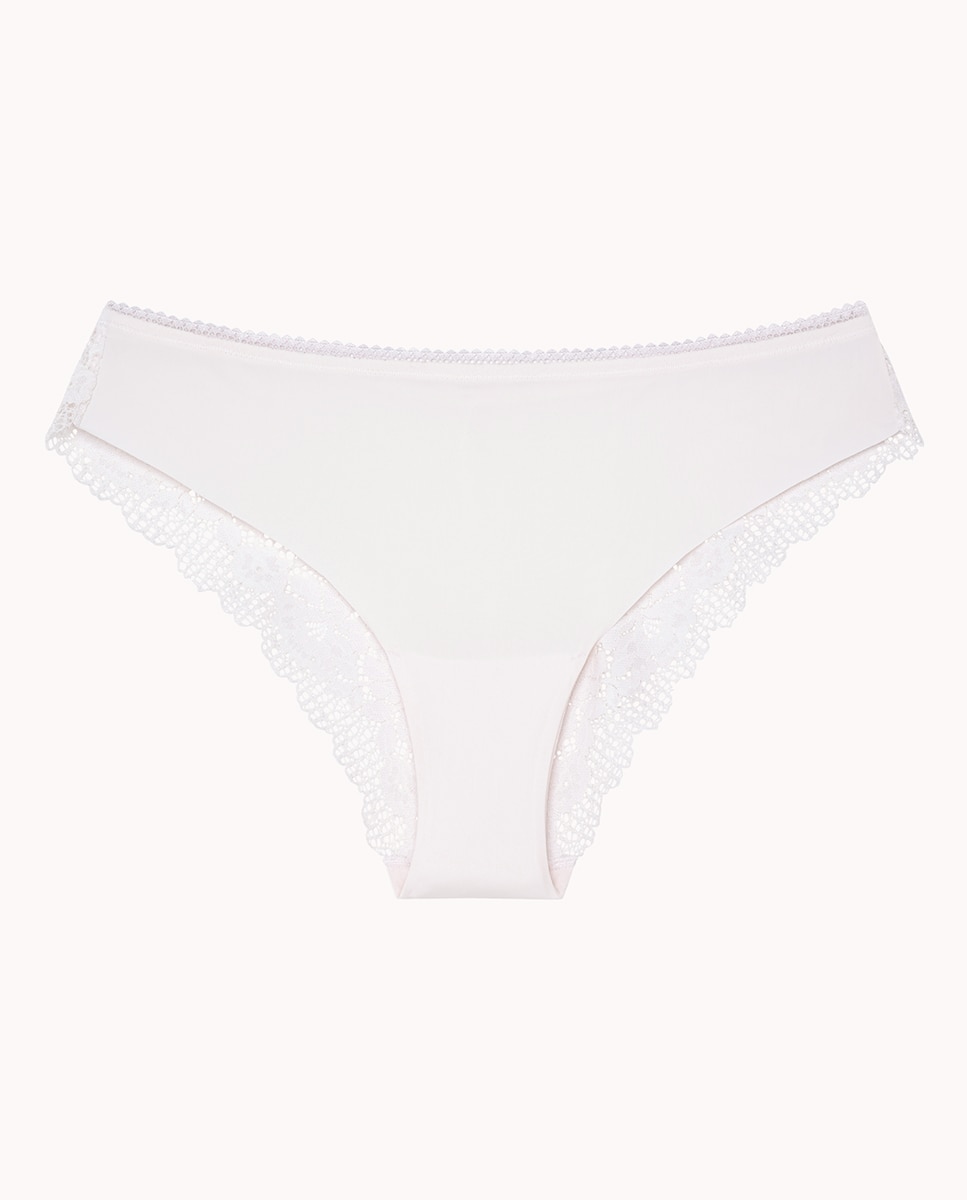 Braga con encaje Nina - Passionata - Marfil Marfil-3
