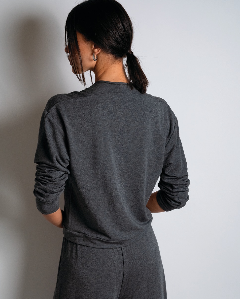 Pantalón de pijama de micromodal Alexa - Passionata - Gris marengo Gris marengo-2