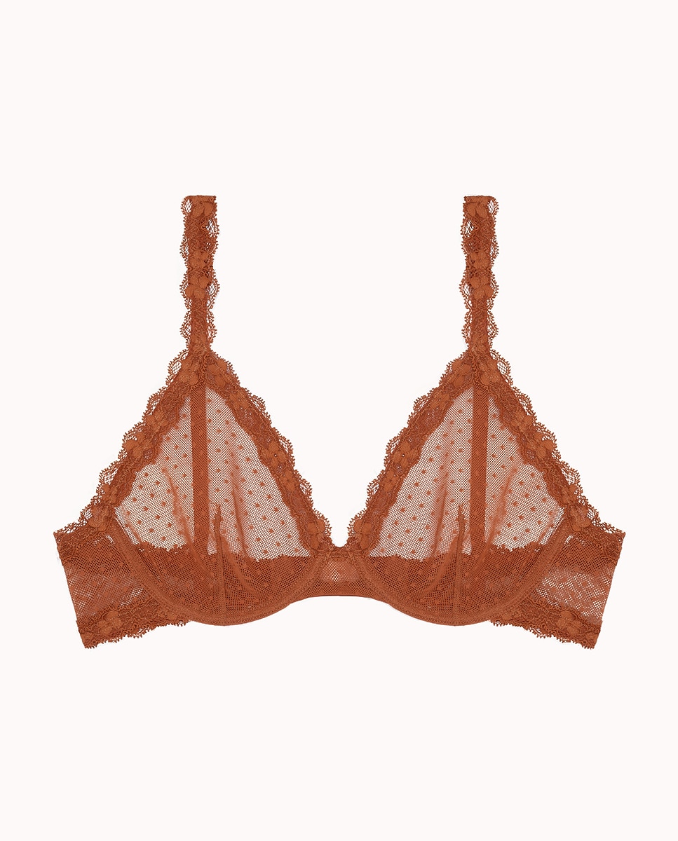 Sujetador con aros Bella - Passionata - Rosa pastel Tabaco-5
