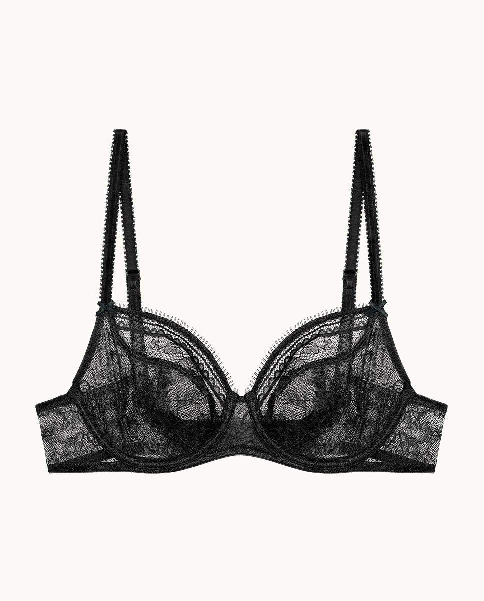 Sujetador de capacidad con aros Jeanne - Passionata - Negro Negro-5