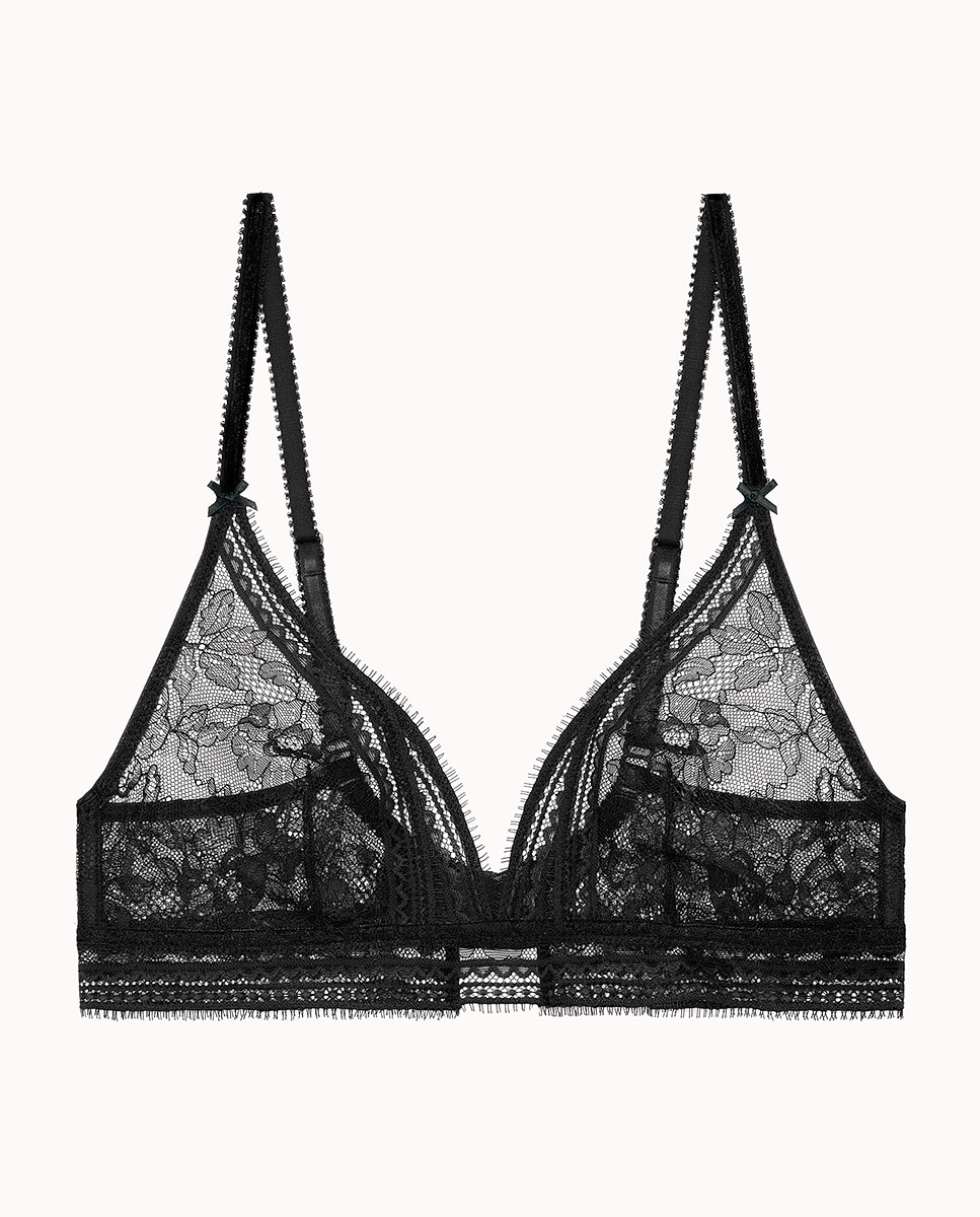 Sujetador triángulo sin aros Jeanne - Passionata - Negro Negro-5