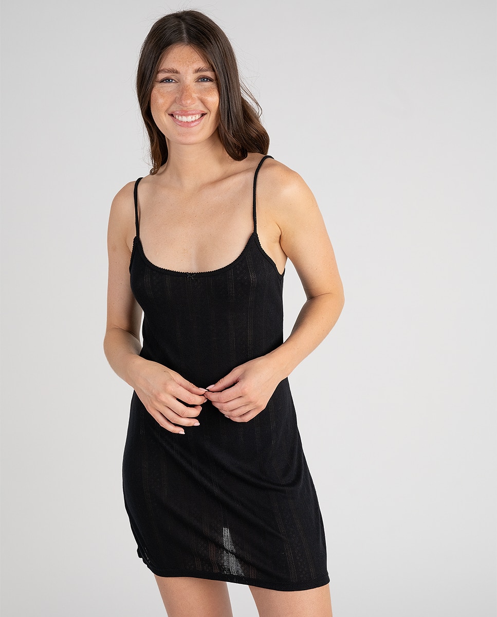 Camisón charlie - Passionata - Negro Negro-2