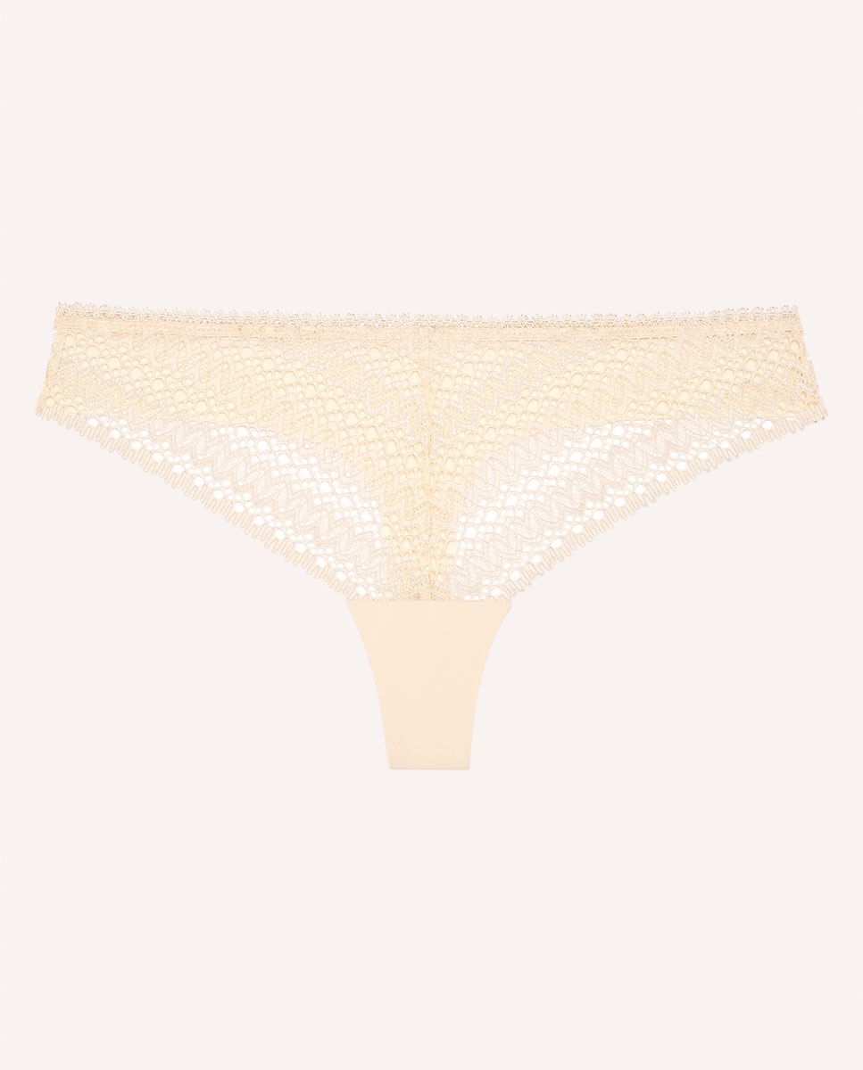 Tanga de encaje Gaia - Passionata - Marfil Marfil-6