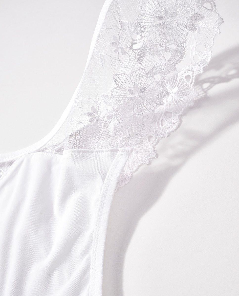 Tanga con bordados calypso - Passionata - Blanco Blanco-8