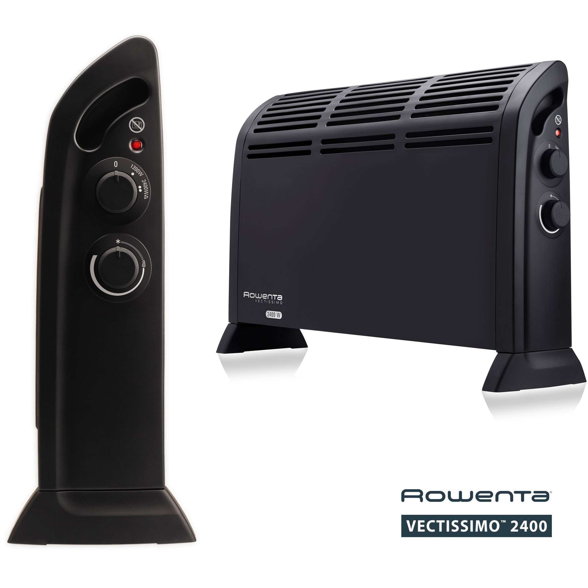Calefactor convector Rowenta CO3030 Vectissimo termostato mecánico - Negro Negro-6