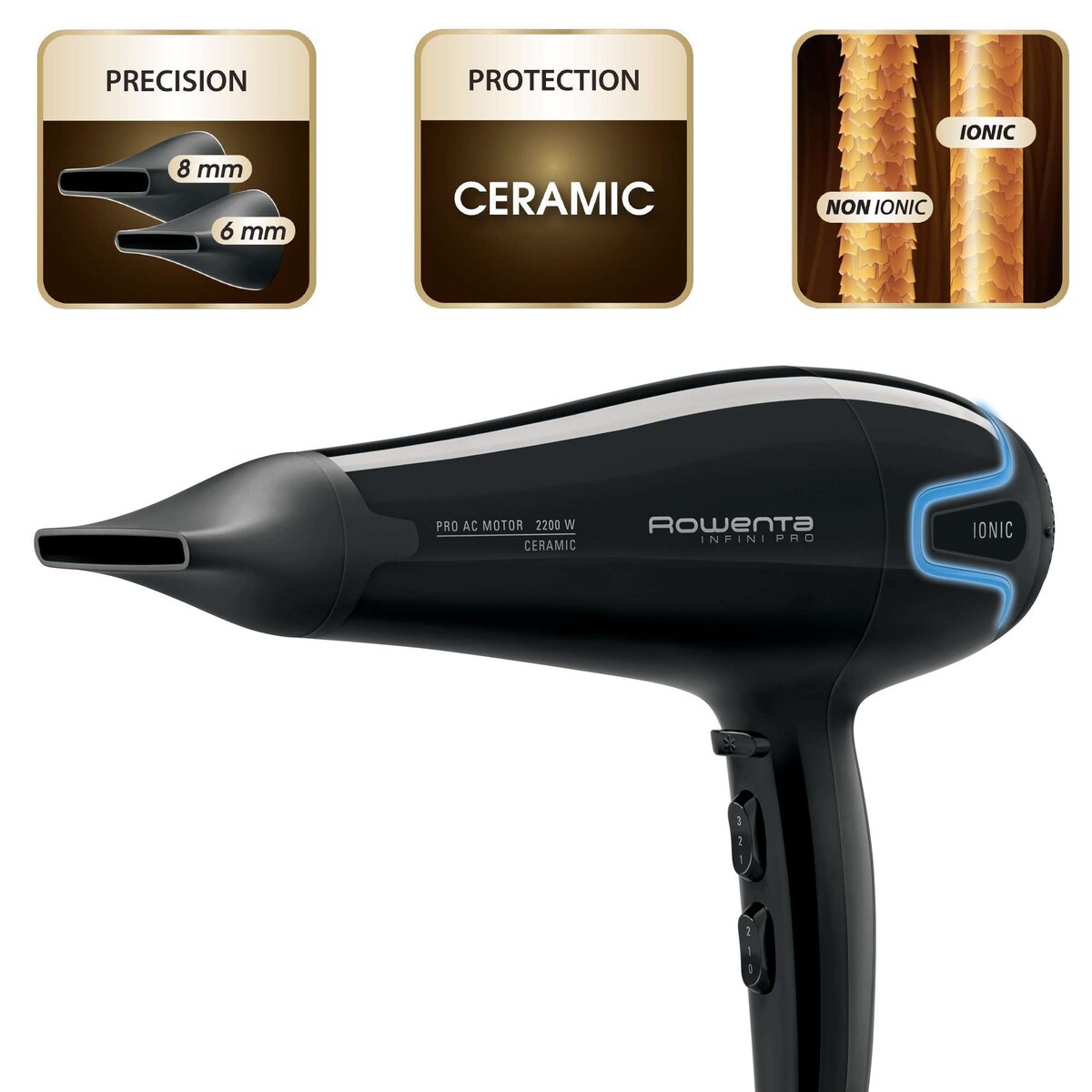 Secador Rowenta Rowenta Infini Pro Elite Cv8732 Secador Rowenta