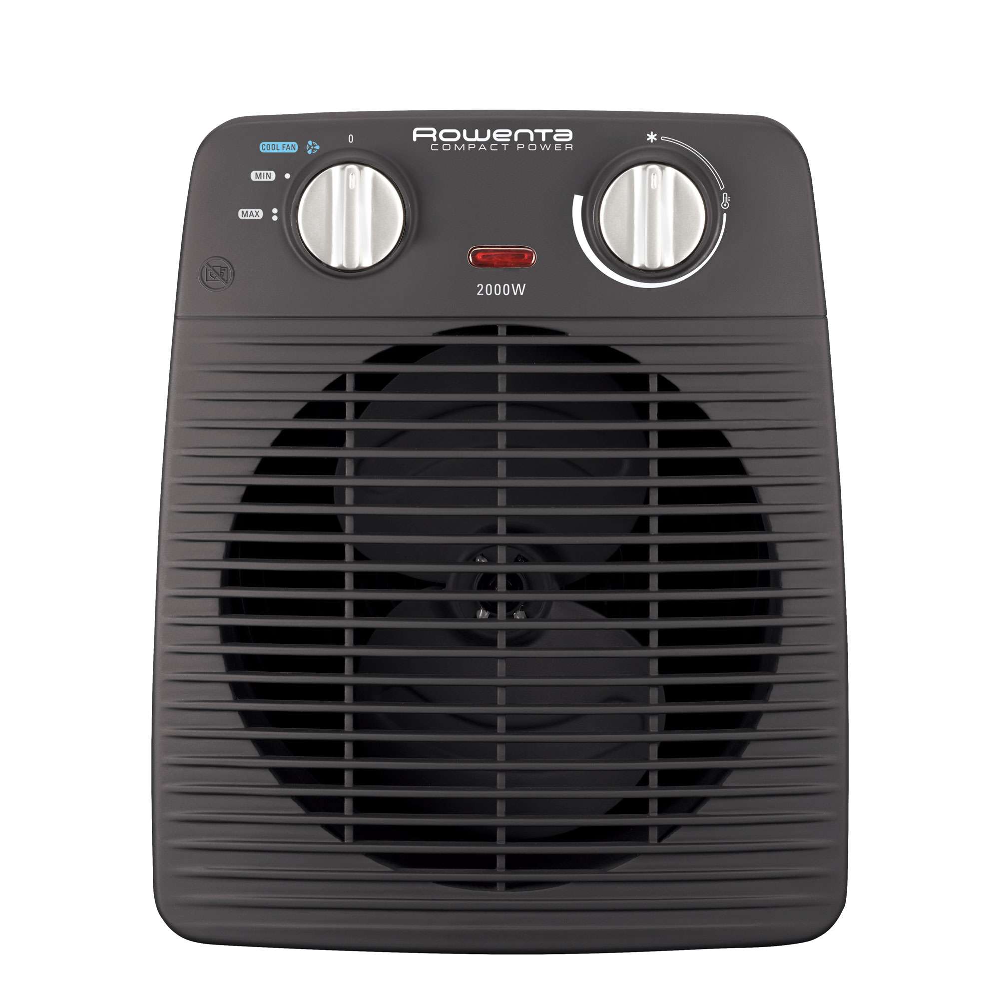 Imagen 0 de Calefactor tipo ventilador Rowenta SO221 Compact Power potencia ajustable Negro