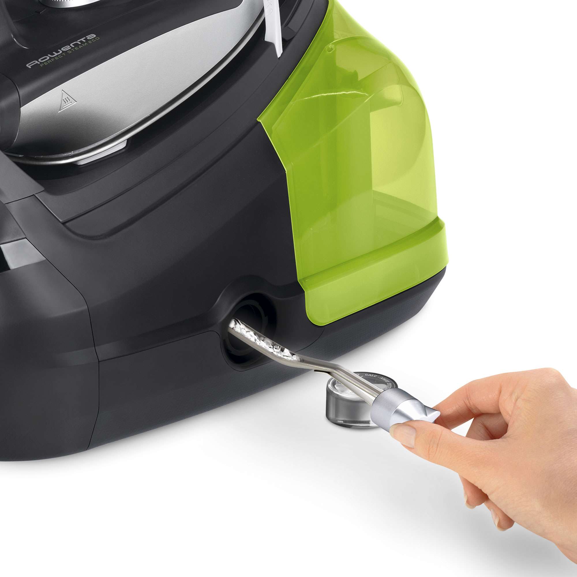 Centro de planchado Rowenta Perfect steam Pro DG8666 Eco Inteligente, presión 7,3 bares, golpe vapor 470 g/min - Verde Verde-6