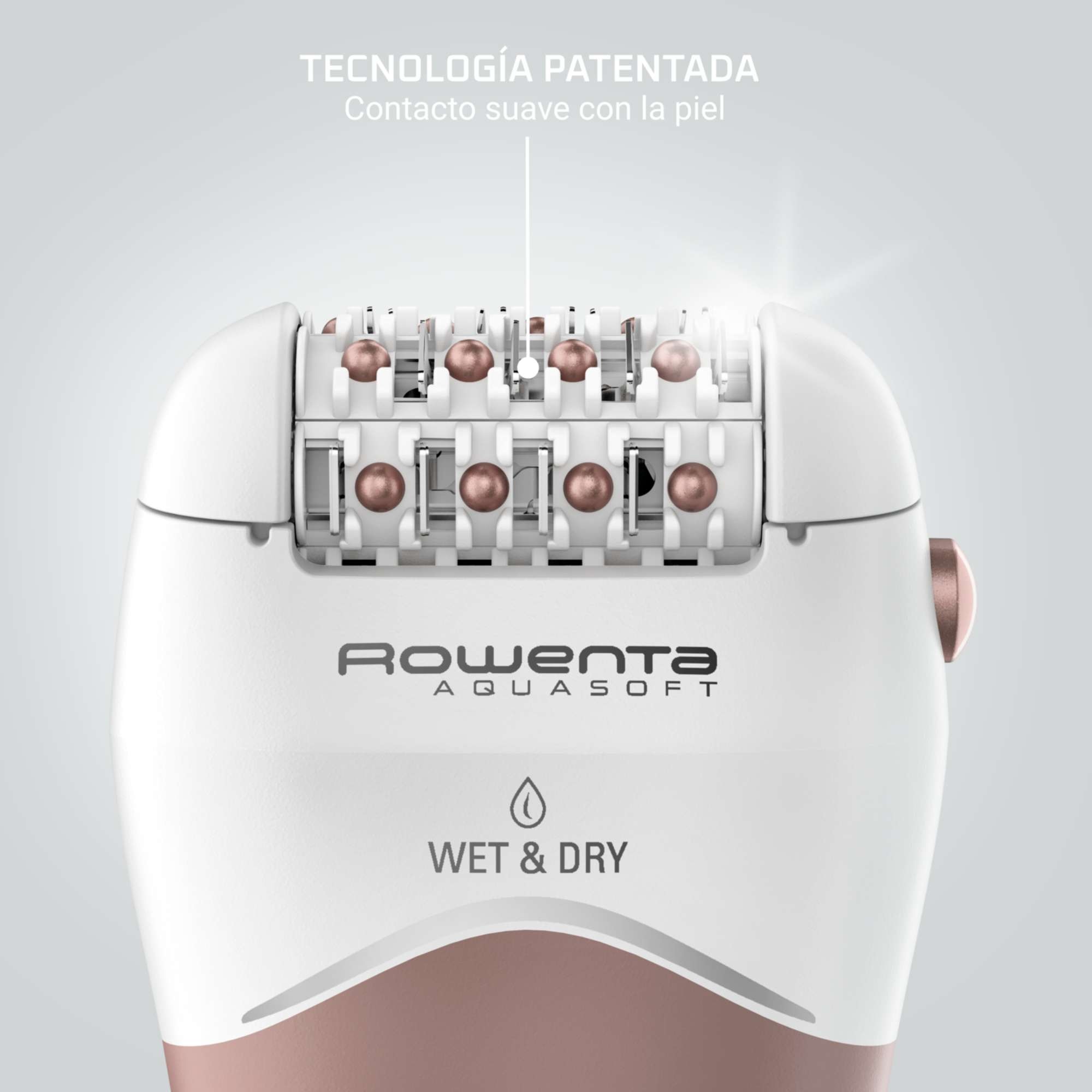 Depiladora Rowenta Aquasoft Wet&Dry - Beige Beige-4