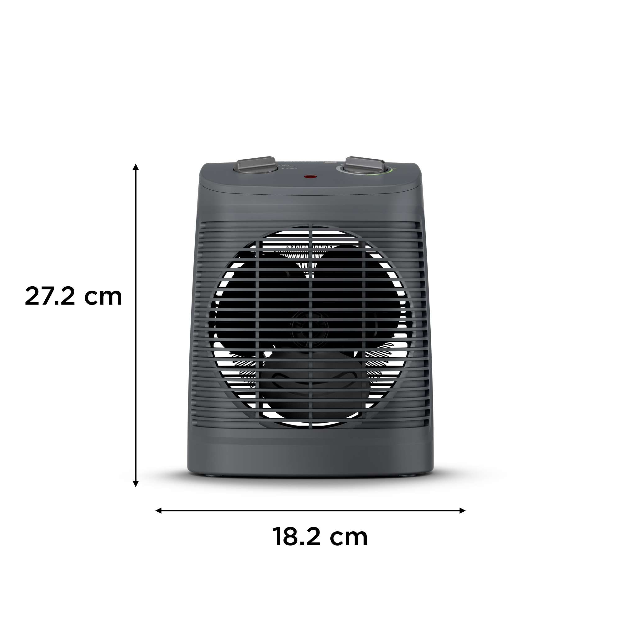 Calefactor ventilador Rowenta Instant Comfort SO2321 portátil 2 potencias 44 dB(A) - Gris Gris-6