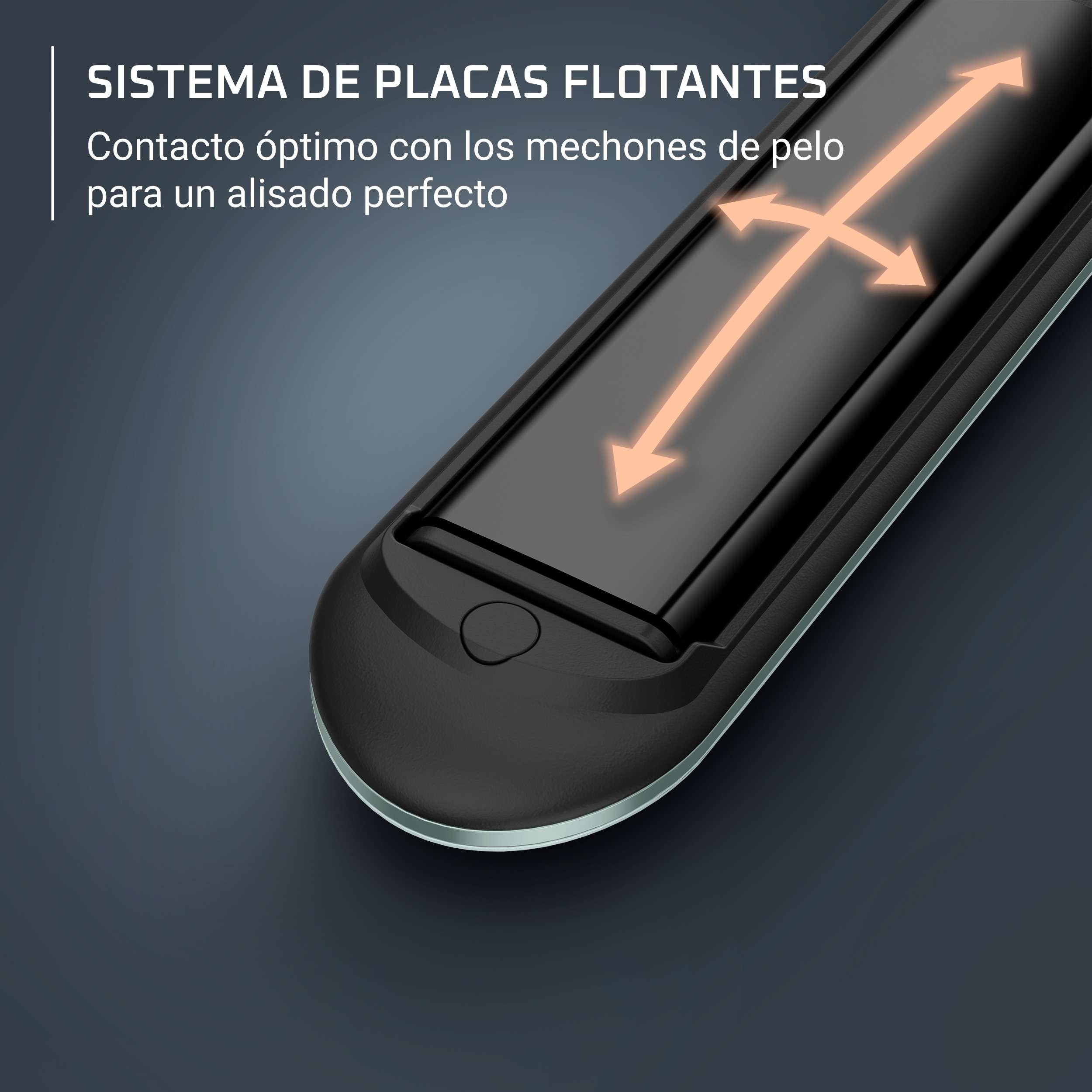 Plancha de pelo Rowenta Thermoglide SF5120 con Tecnología Iónica y revestimiento de Titanio 5 Temperaturas de 170 a 230 °C Placas Flotantes - Verde Verde-4