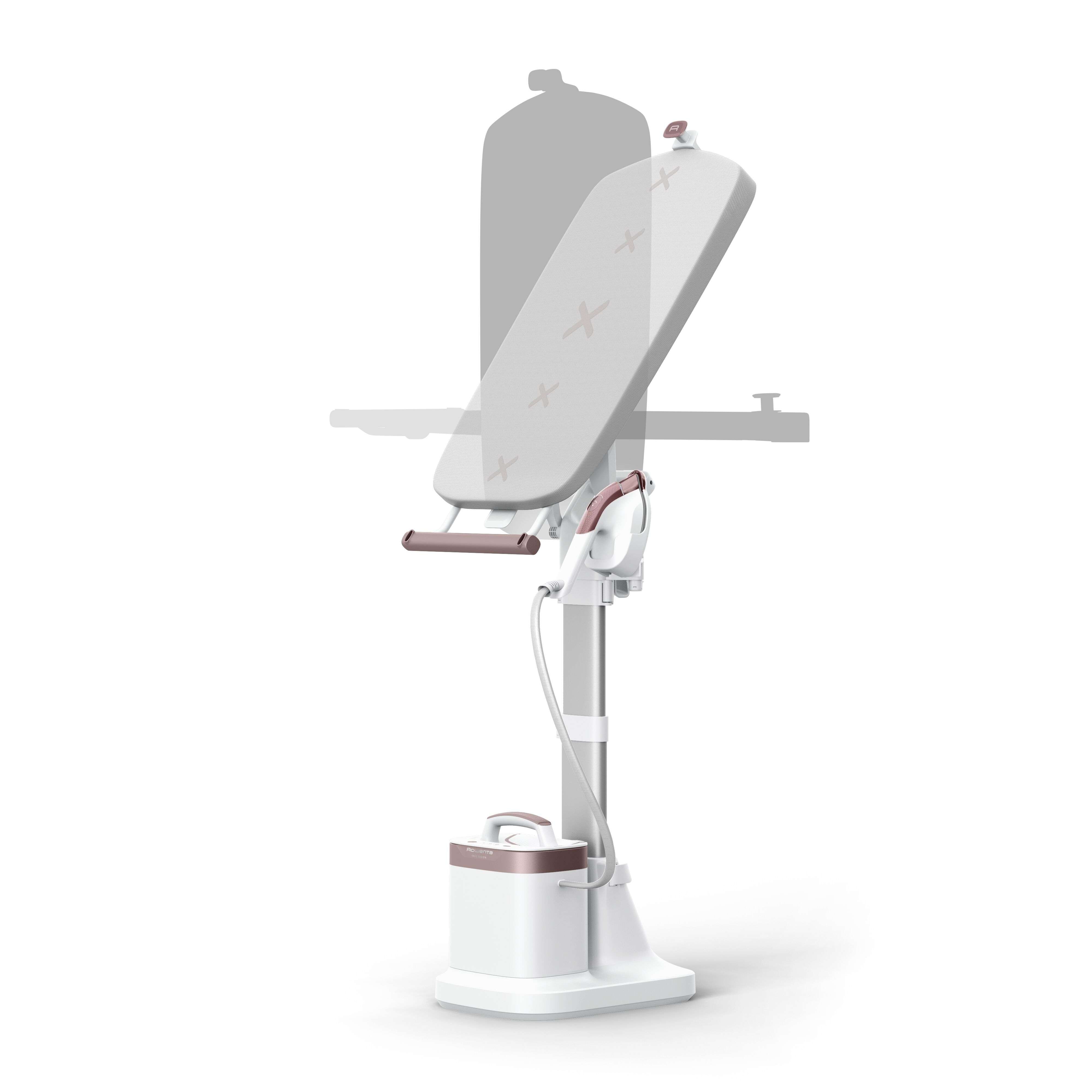 Rowenta – Plancha y cepillo de vapor Rowenta IXEO Vision QR1811 tabla multiposición y golpe de vapor 200 g/min.