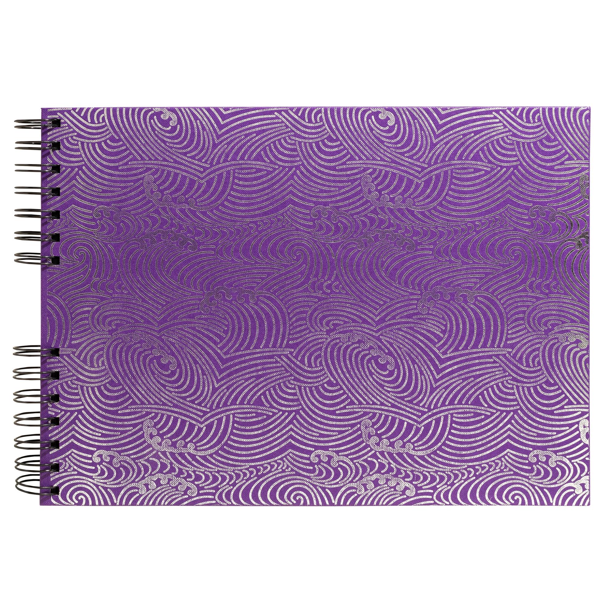 Álbum de fotos JAPAN 32x22 cm - Exacompta 16503E - 150 fotos | 50 páginas - Morado.