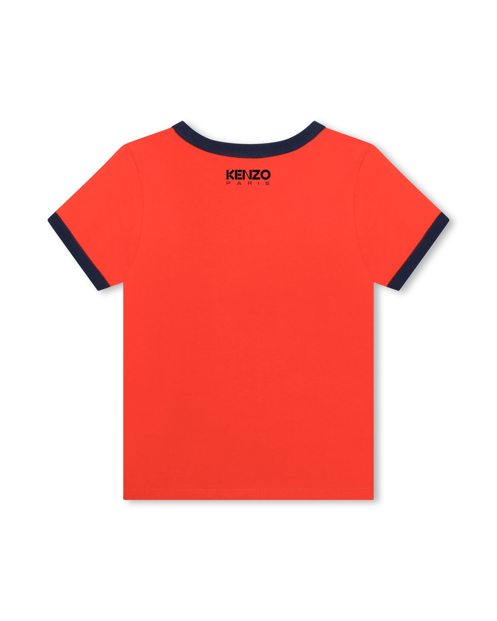 Camiseta de bebe nino de manga corta con ribetes a contraste Kenzo Kids El Corte Ingles