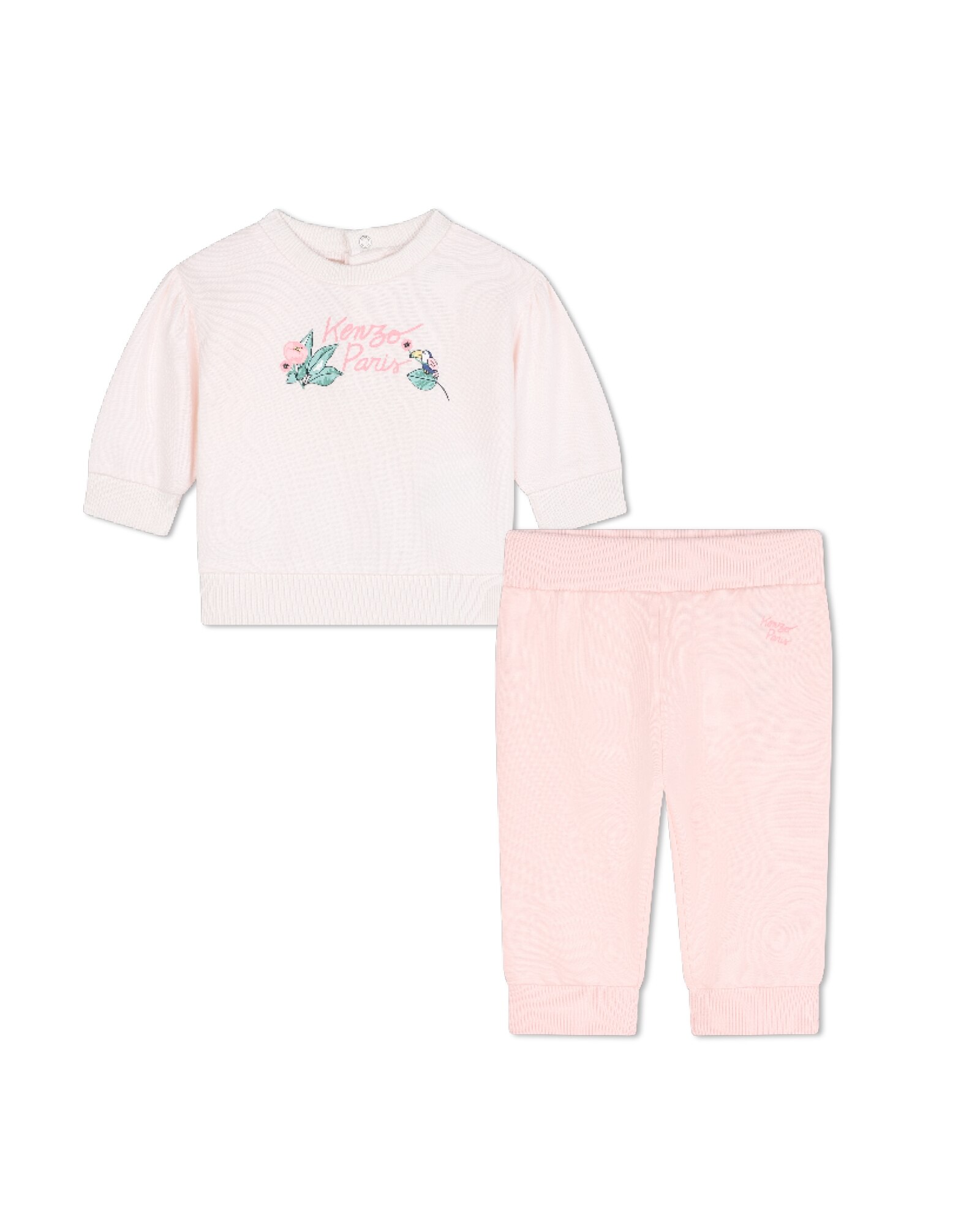 Conjunto de bebe nina 2 piezas con dibujo frontal Kenzo Kids El Corte Ingles