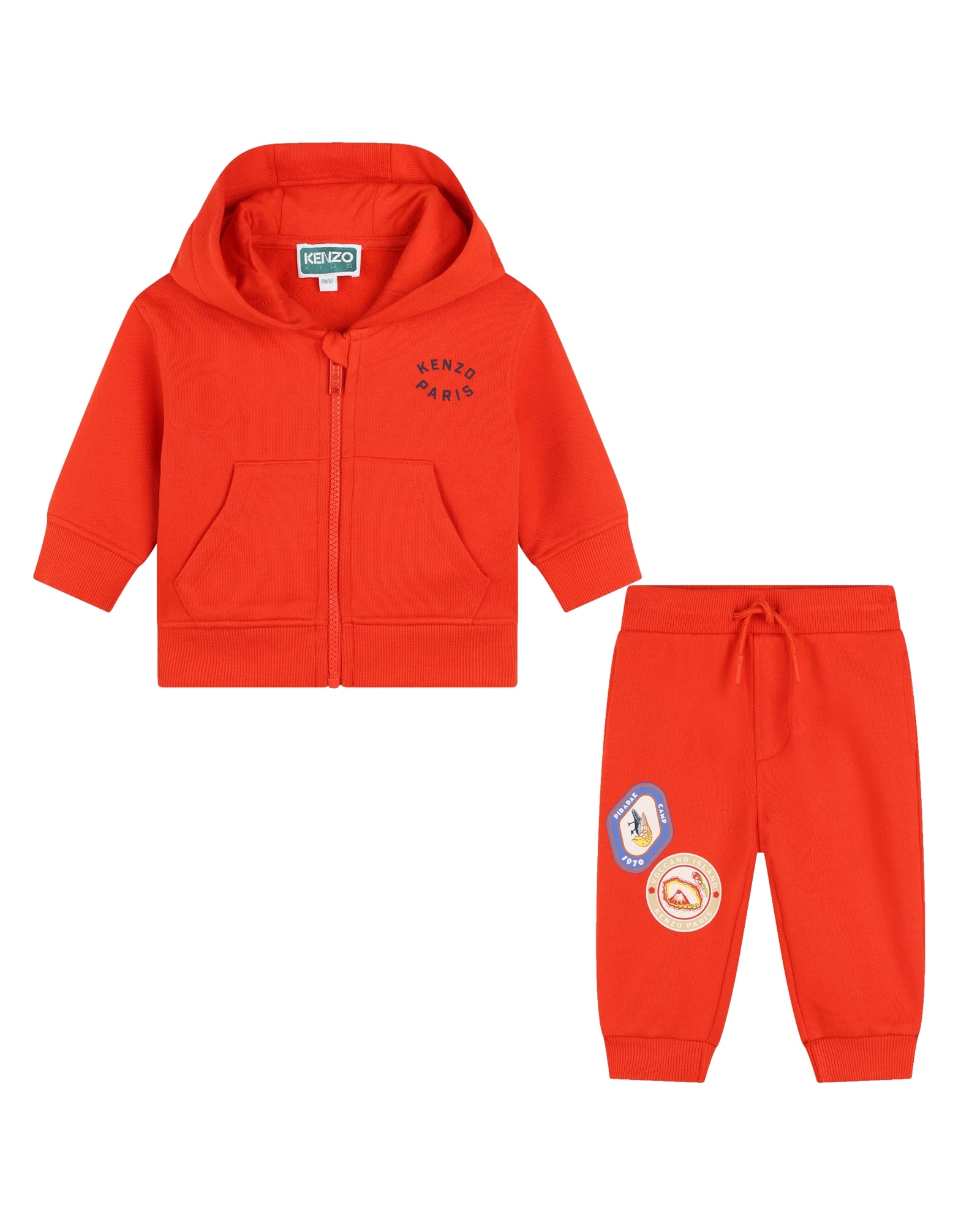 Chandal de bebe nino en color rojo de algodon Kenzo Kids El Corte Ingles