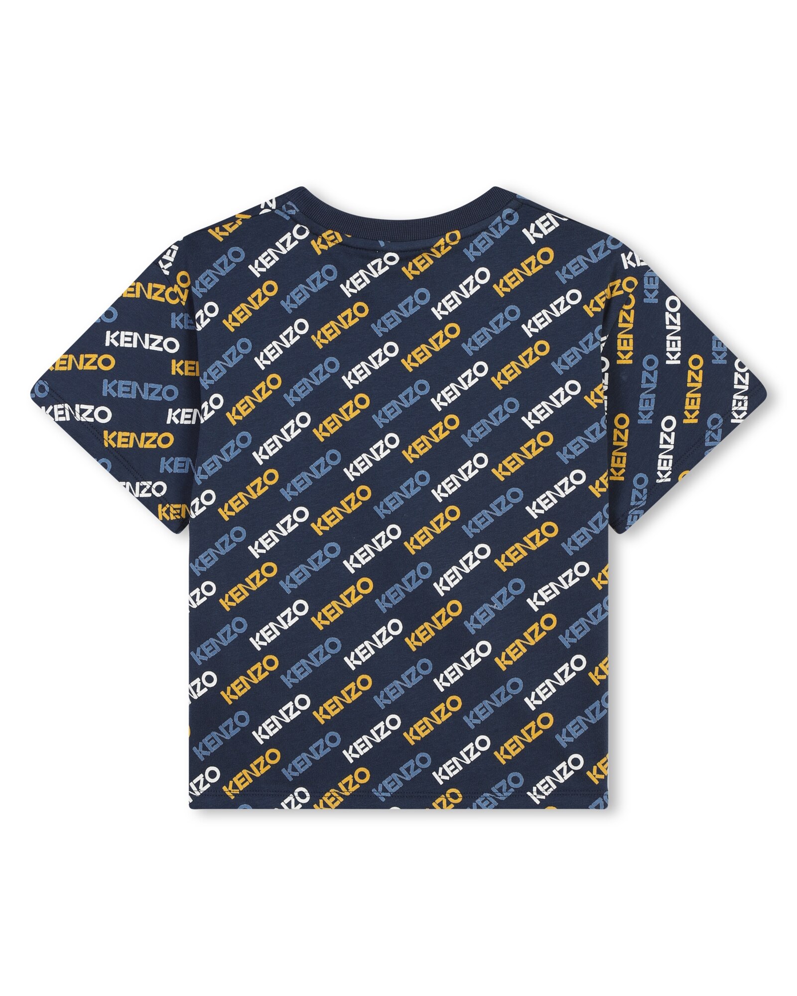 Camiseta de nino 100 algodon con estampado monograma Kenzo Kids El Corte Ingles