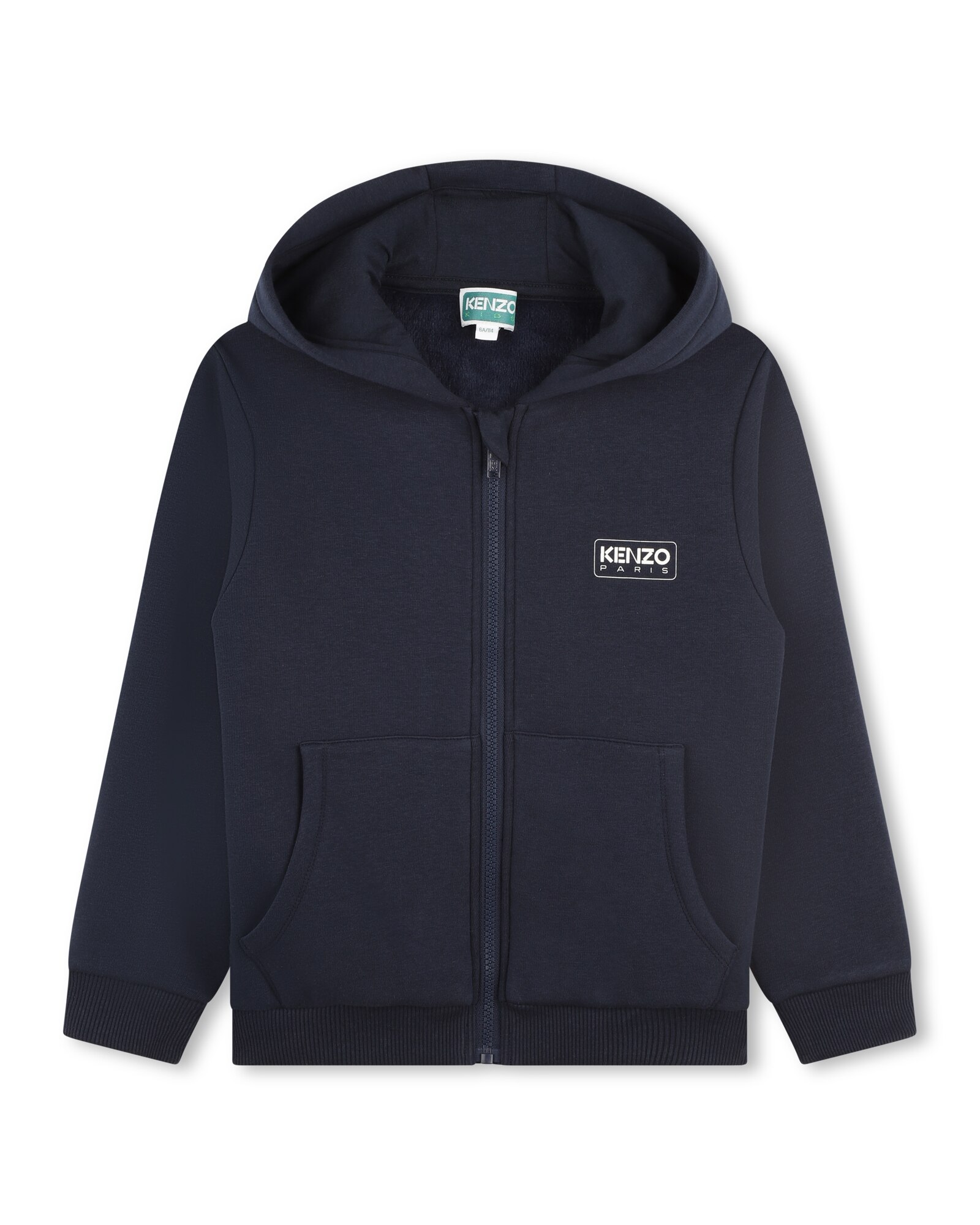 Sudadera de bebe de cremallera con capucha y logo trasero Kenzo Kids El Corte Ingles