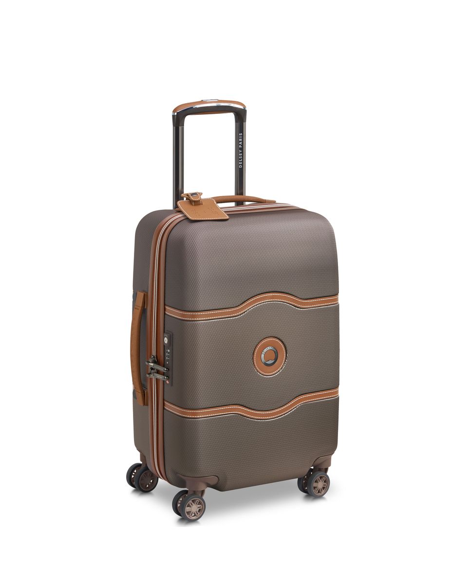 Maleta de cabina Chatelet Air rígida con capacidad de 37 L - Delsey Paris - Marrón chocolate Marrón chocolate-2