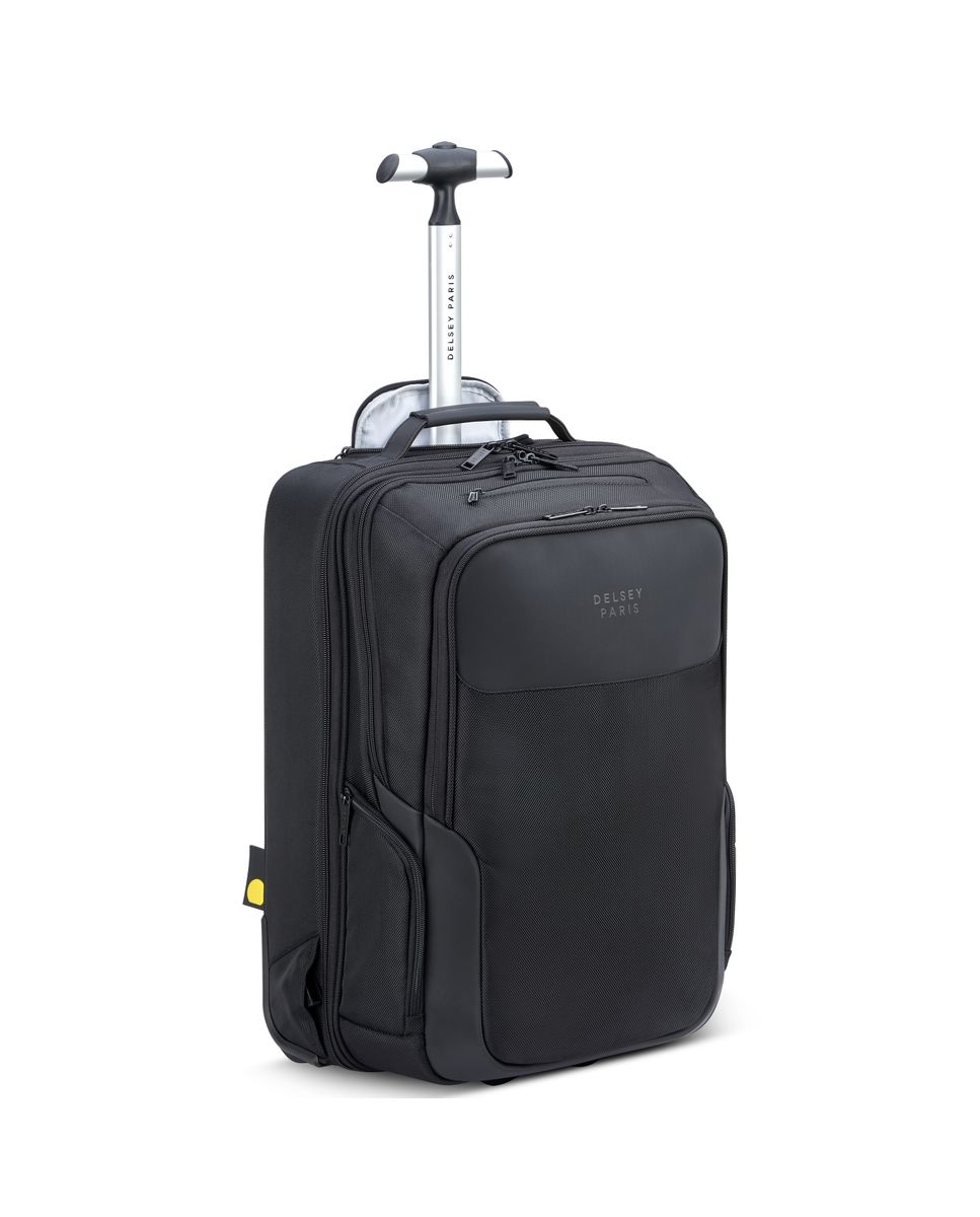 Mochila con ruedas parvis plus en textil - Delsey Paris - Negro Negro-3