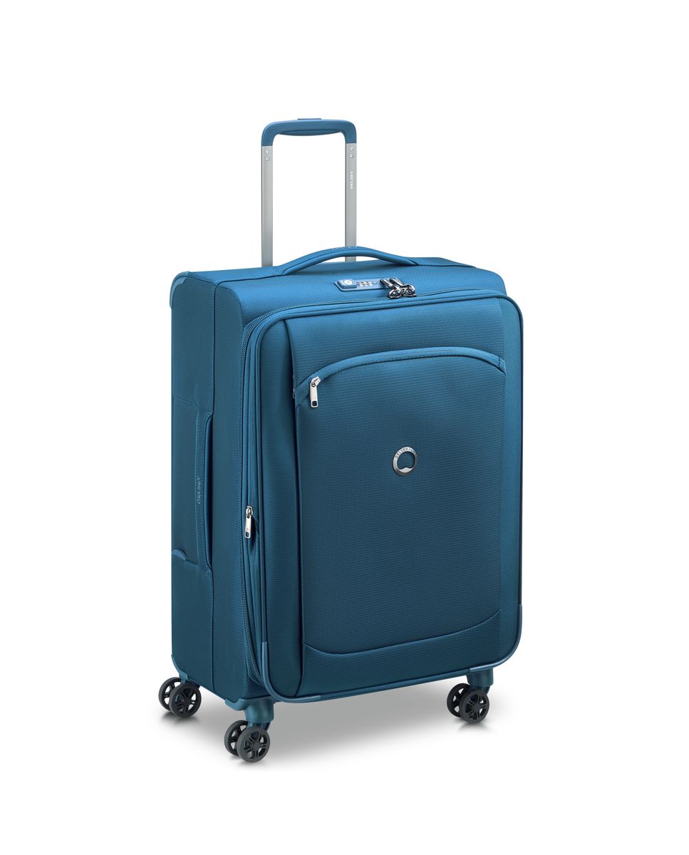 Maleta mediana Montmartre Air 20 blanda con capacidad de 7104 L - Delsey Paris - Azul Azul-2