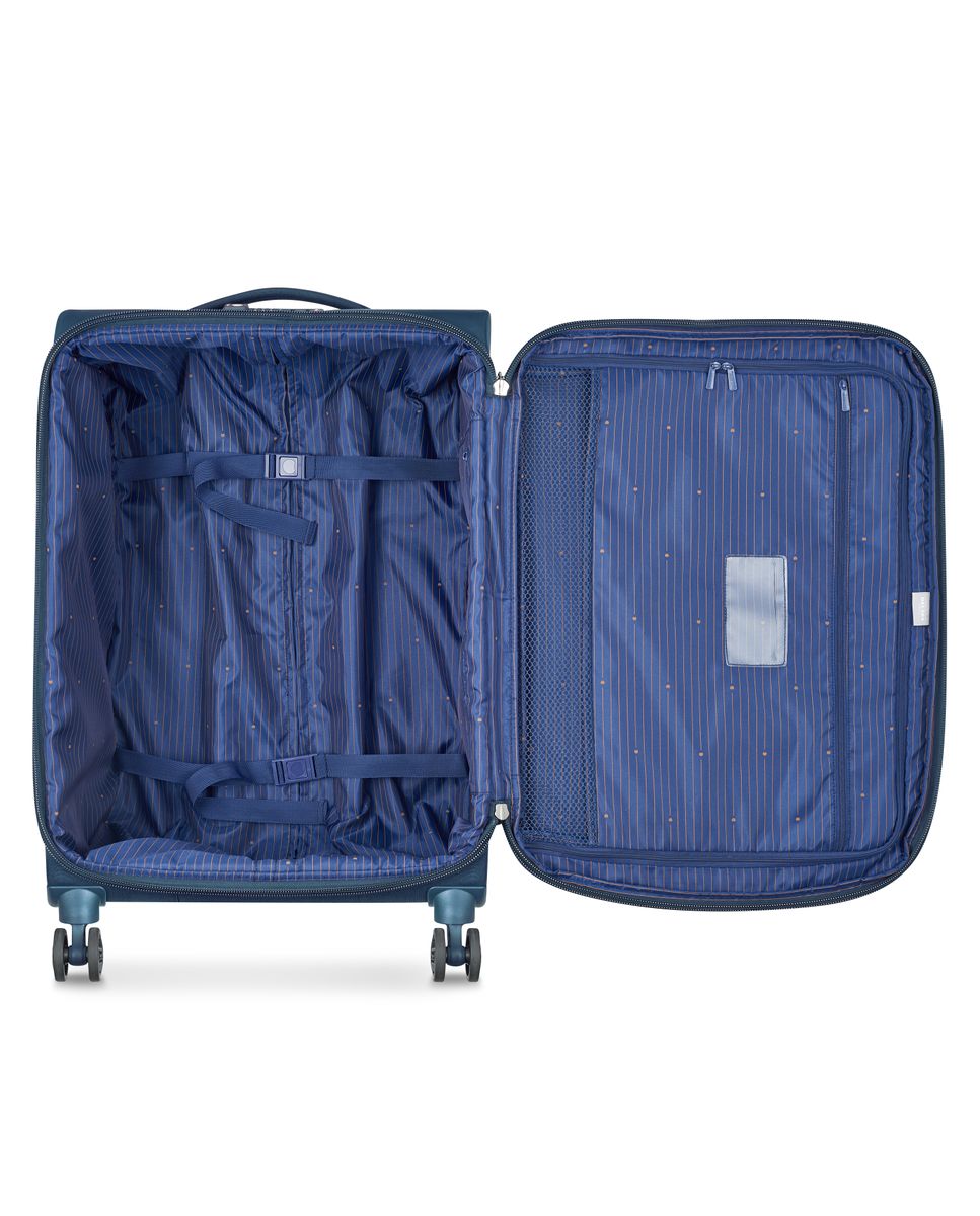Maleta mediana Montmartre Air 20 blanda con capacidad de 7104 L - Delsey Paris - Azul Azul-3