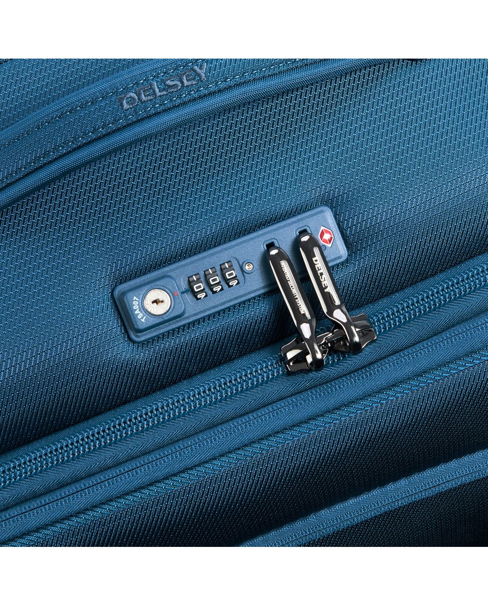 Maleta mediana Montmartre Air 20 blanda con capacidad de 7104 L - Delsey Paris - Azul Azul-4