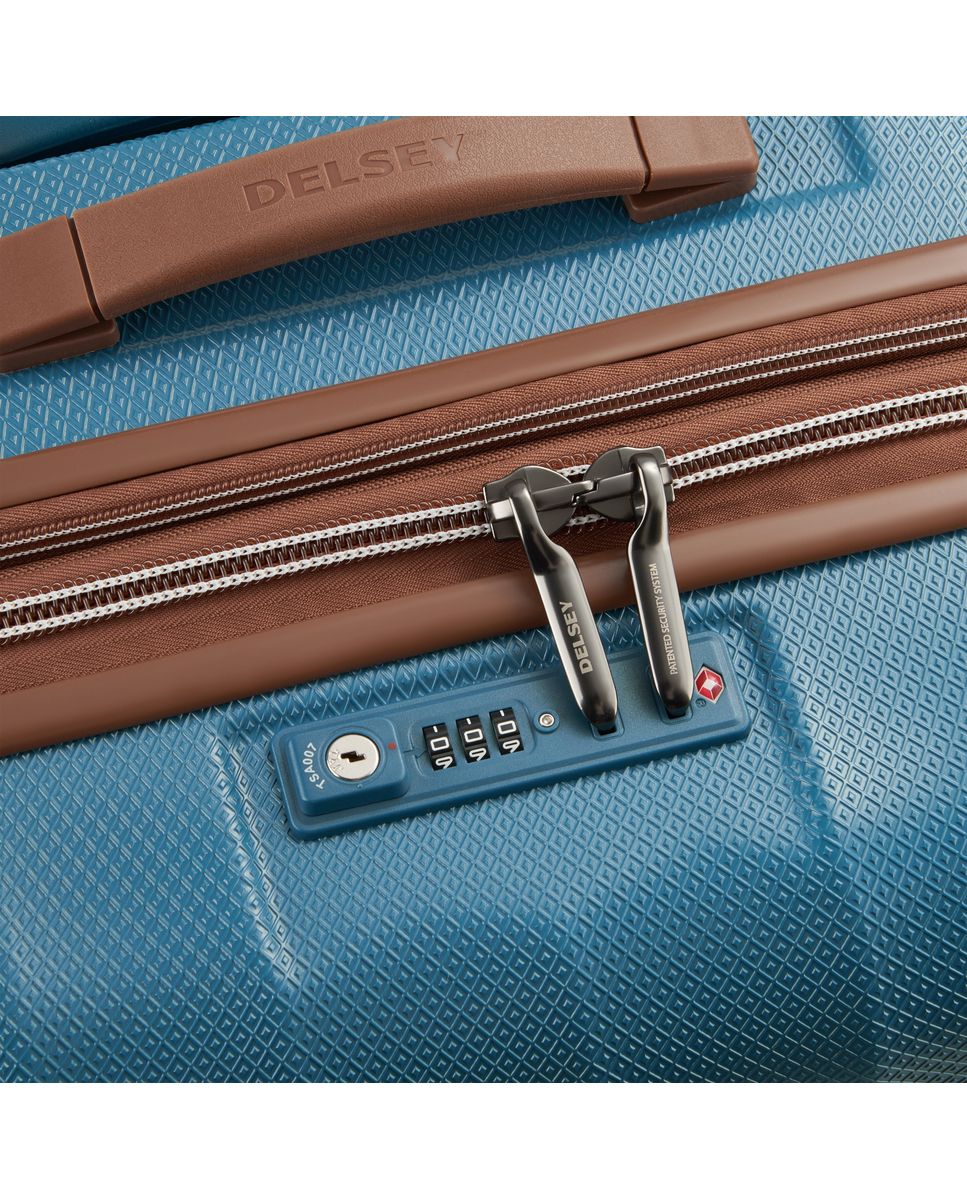 Imagen 5 de Maleta mediana Carrousel rígida con capacidad de 69 L - Delsey Paris - Azul índigo Azul índigo
