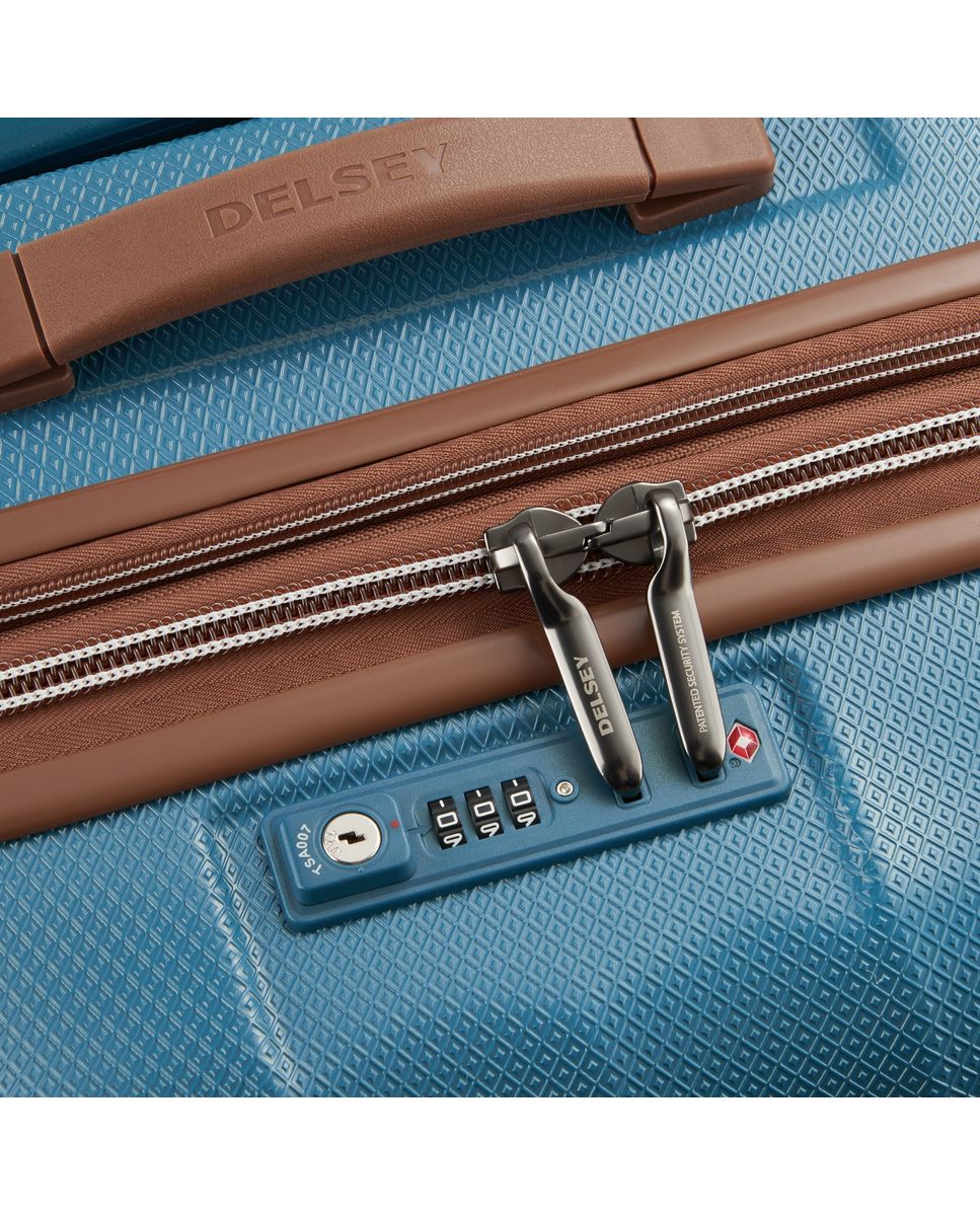 Imagen 5 de Maleta de cabina Carrousel rígida con capacidad de 36 L - Delsey Paris - Azul índigo Azul índigo