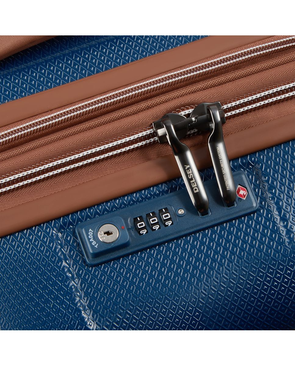 Imagen 5 de Maleta mediana Carrousel rígida con capacidad de 69 L - Delsey Paris - Azul marino Azul marino