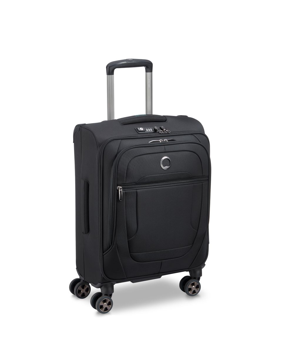 Maleta de cabina helium dlx blanda con capacidad de 35 l - Delsey Paris - Negro Negro-3