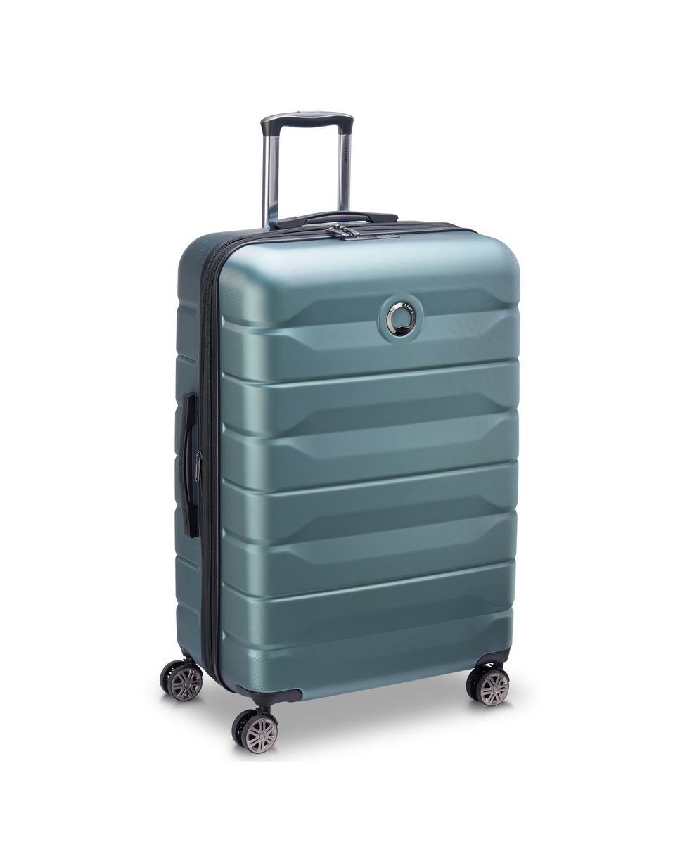 Maleta grande expandible air armour rígida con capacidad de 101 l - Delsey Paris - Verde azulado Verde azulado-2