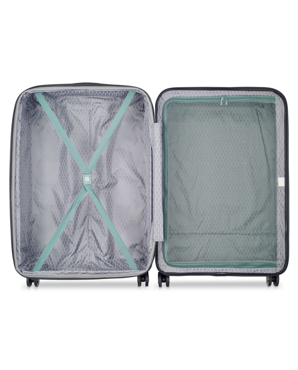 Maleta grande expandible air armour rígida con capacidad de 101 l - Delsey Paris - Verde azulado Verde azulado-3