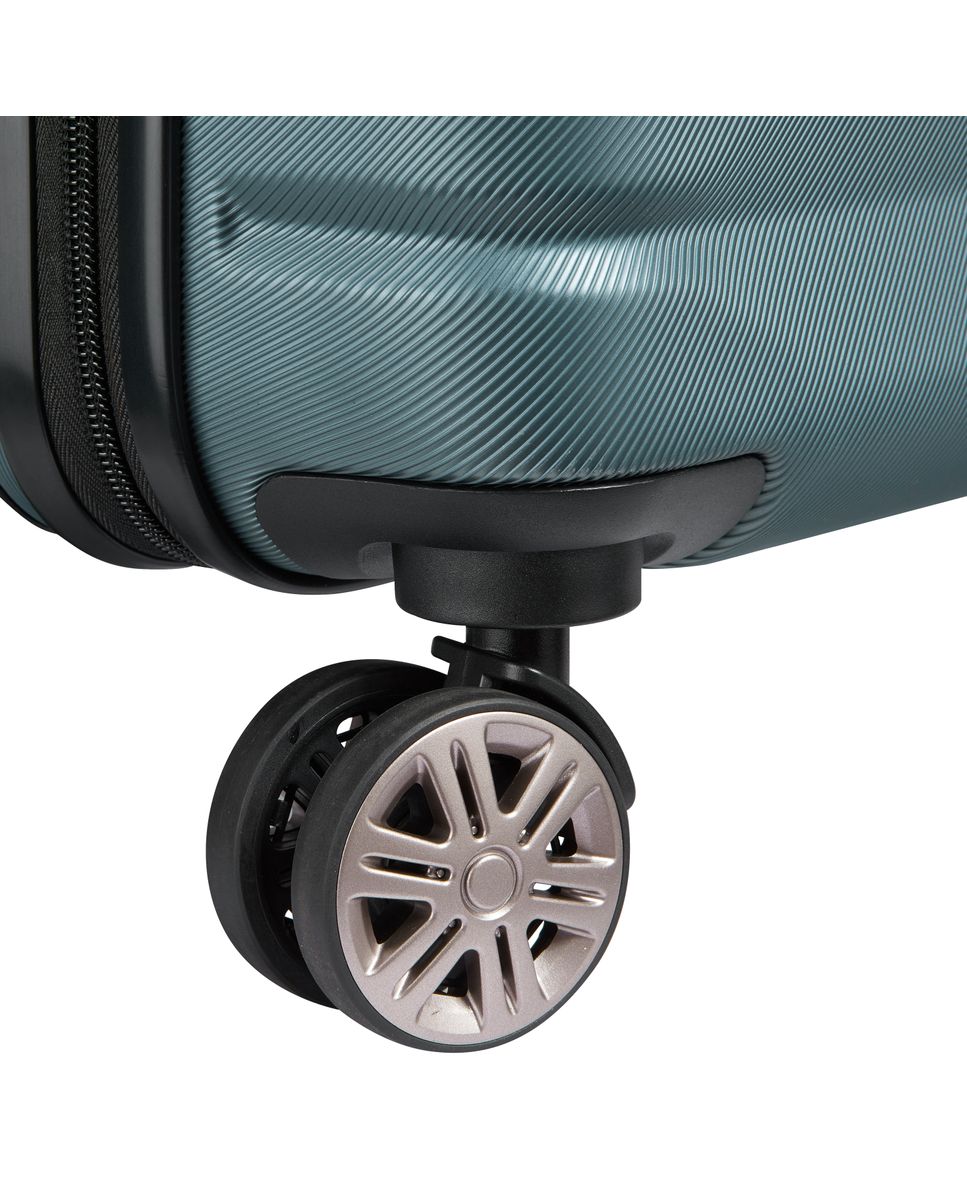 Maleta grande expandible air armour rígida con capacidad de 101 l - Delsey Paris - Verde azulado Verde azulado-4