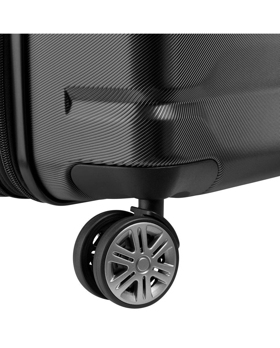 Maleta grande expandible air armour rígida con capacidad de 101 l - Delsey Paris - Azul marino Negro-6