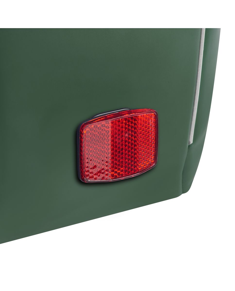 Mochila securain impermeable con reflector - Delsey Paris - Verde militar Verde militar-4