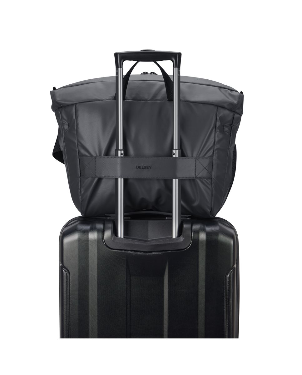 Bolsa de viaje Raspail impermeable compatible con sistema trolley - Delsey Paris - Negro Negro-6