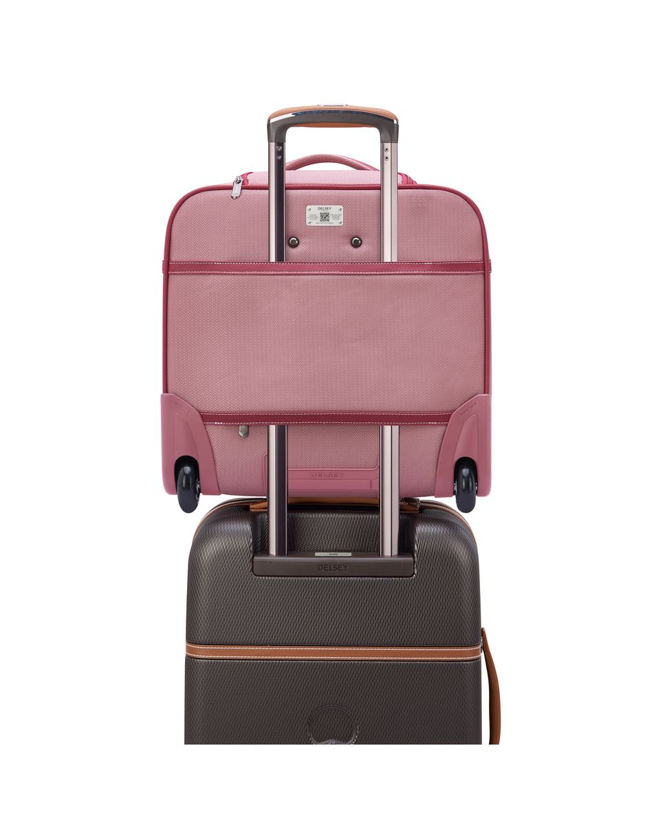 Maleta de cabina chatelet air 2.0 blanda con capacidad de 20 l - Delsey Paris - Rosa Rosa-6