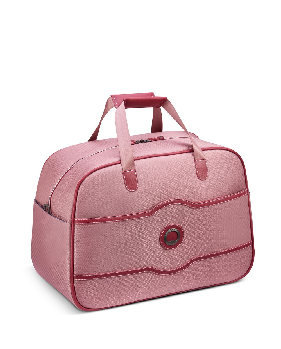 Bolsa de viaje chatelet air 2.0 textil compatible con sistema trolley - Delsey Paris - Rojo cereza Rojo cereza-2