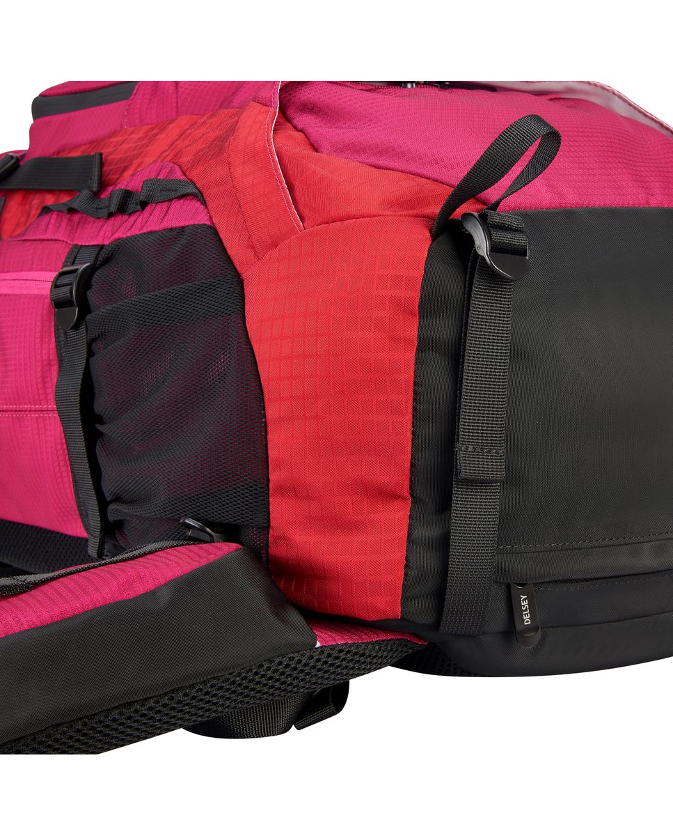 Mochila nomade con agarre en pecho y cintura - Delsey Paris - Rojo Rojo-5
