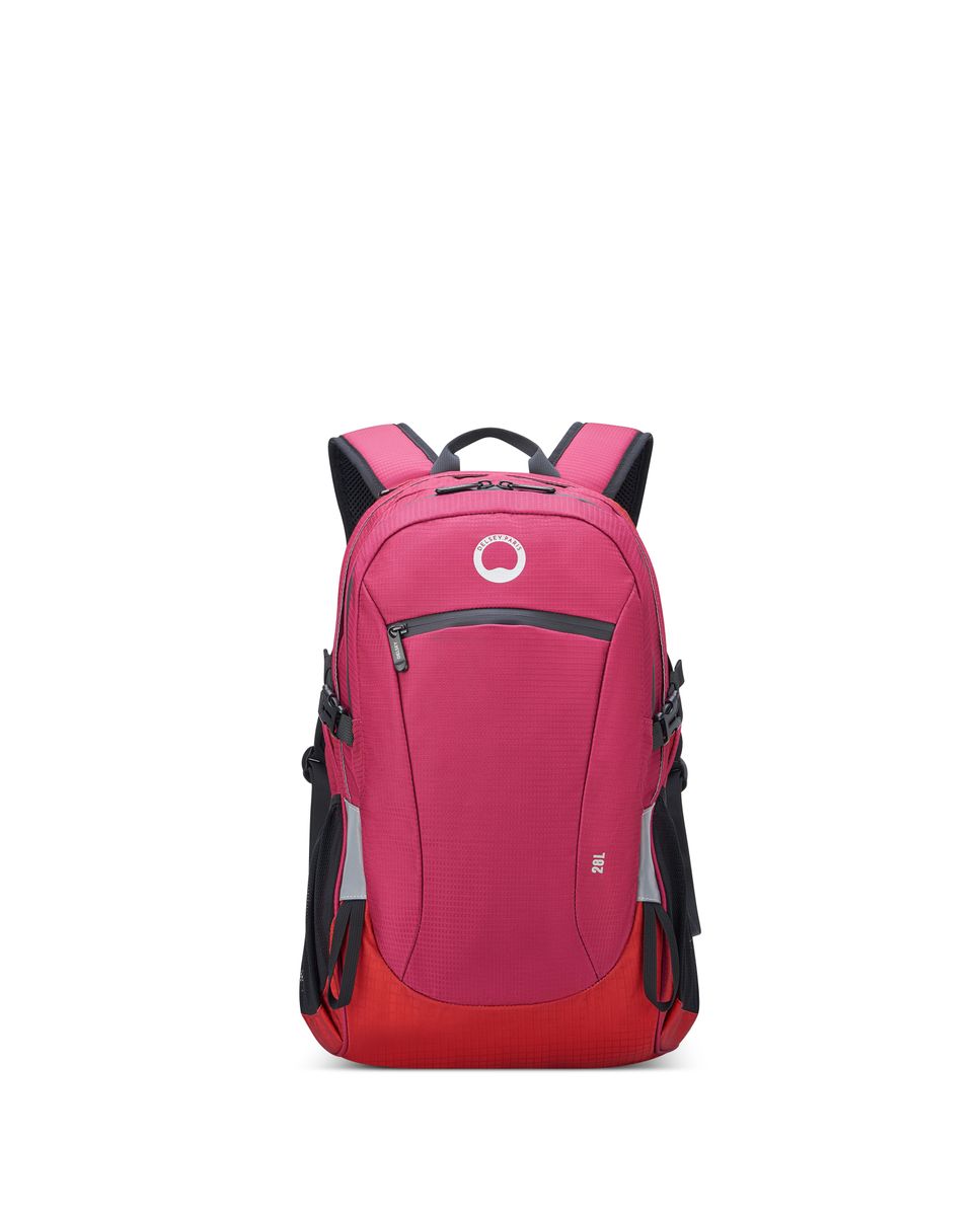 Mochila nomade con agarre en pecho y cintura - Delsey Paris - Rosa Rosa-1