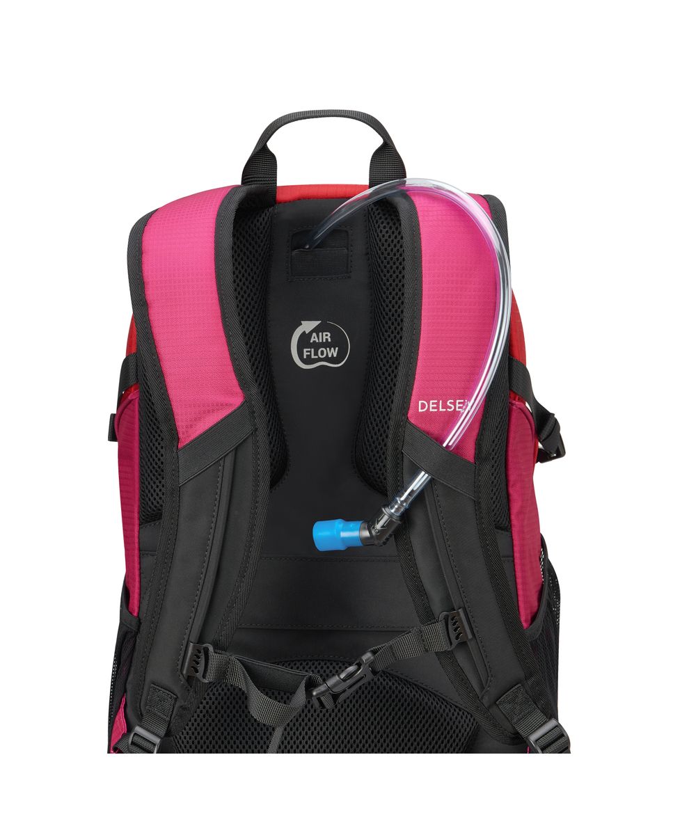 Mochila nomade con agarre en pecho y cintura - Delsey Paris - Rosa Rosa-4