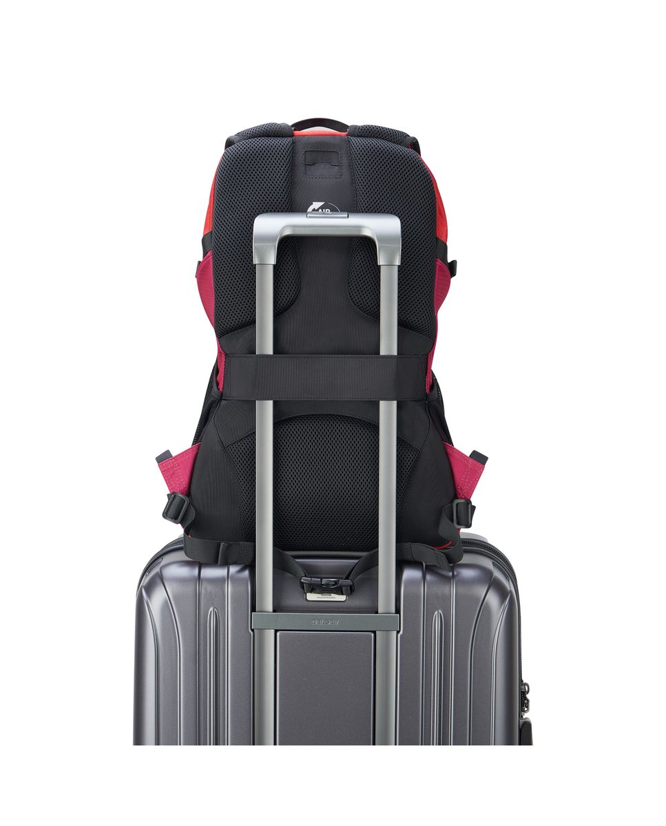Mochila nomade con agarre en pecho y cintura - Delsey Paris - Rosa Rosa-5
